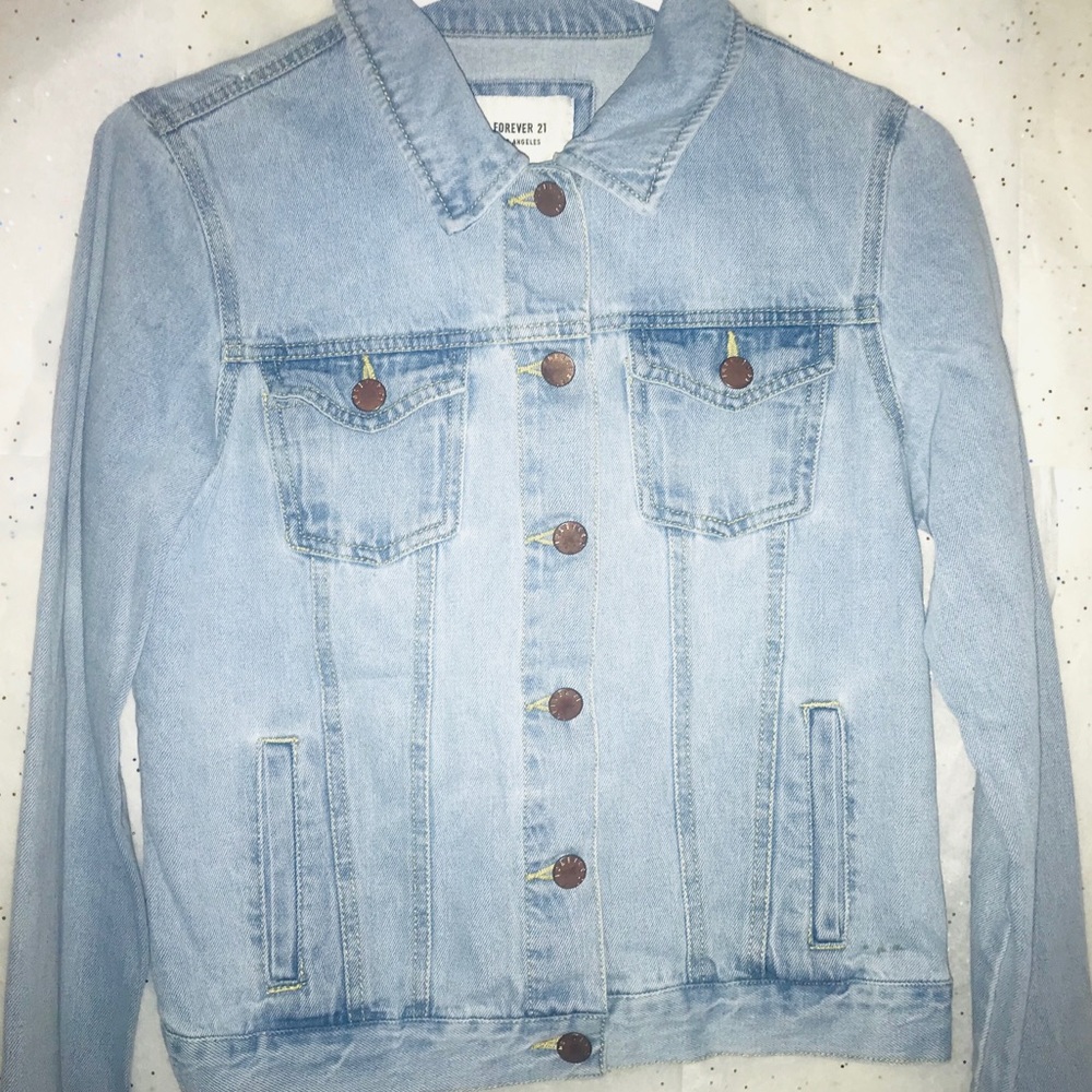 Forever 21 Jean Jacket Size Small